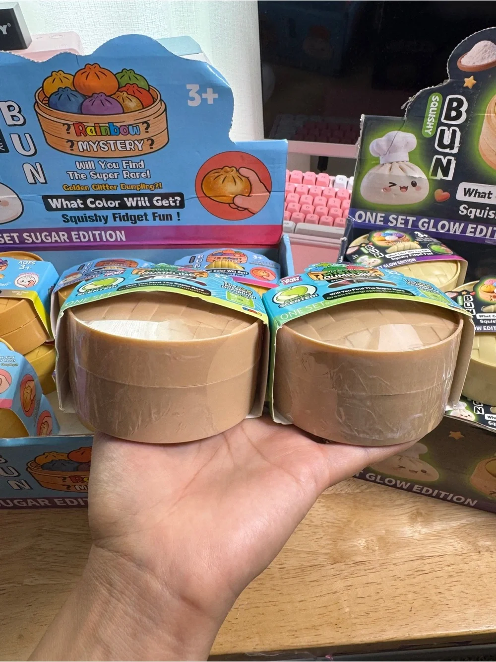 Squishy Dumpling Toy - unicorn dumpling